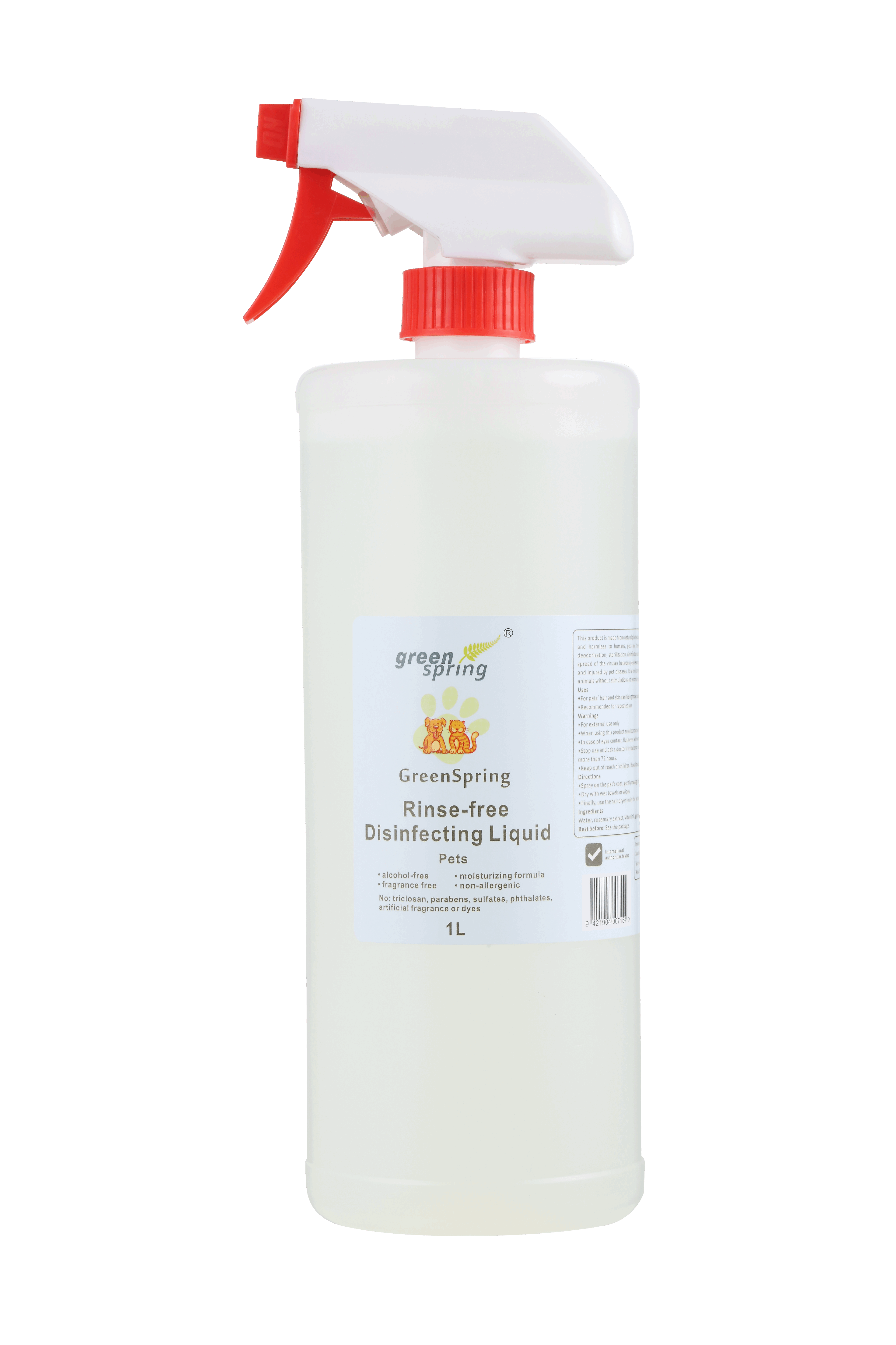 Rinse-Free Disinfecting Liquid (1L)
